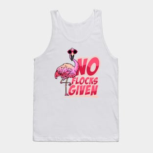 No Flocks Given - Flamingo Tank Top